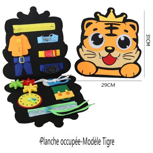 Planche D Activit S Montessori Sac V Tements En Feutre Exercice De Motricit Fine Jouets Pour