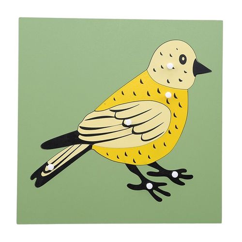 Planche Sensorielle En Bois, Jeux De Puzzle Avec Des Animaux Mignons En Bois, Jouet Avec Oiseau Et Tortue De Poisson, Jouets D'apprentissage Prcoce