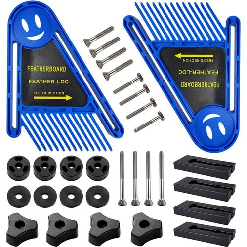 Planches  Plumes Doubles Kit,Dfonceuse Sur Table,21  16.5 Cm Plaque  Ressort De Scie Circulaire,Outil De Menuiserie Multifonction,Pour Scie De Table,Routeur,Table,Clture.[W421]