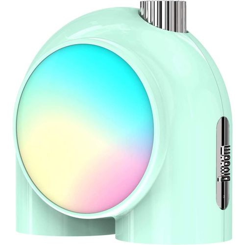 Planet-9 Lampe De Table Intelligente Sans Fil, Lumire D'ambiance Programmable Avec Led Rvb, Veilleuse Pour Chambre  Coucher, Salle De Jeux, Bureau (Vert)