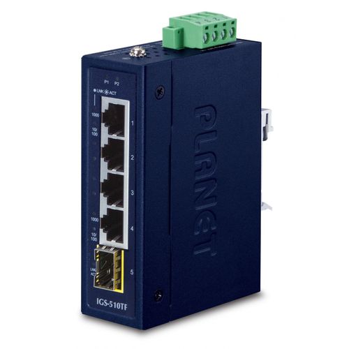 Planet Igs-510tf Commutateur Rseau Non-gr Gigabit Ethernet (10/100