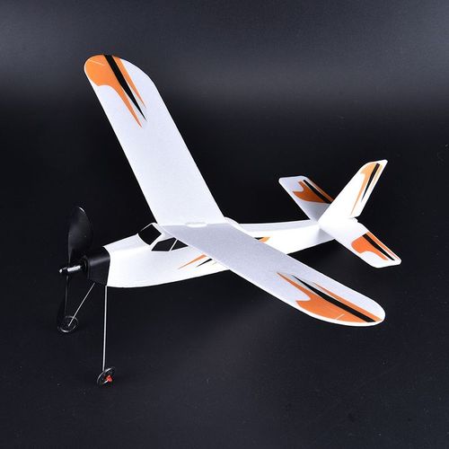 Planeur En Mousse lastique 3d, Bande De Caoutchouc, Modle D'avion Volant, Jouet De Bricolage Pour Enfants