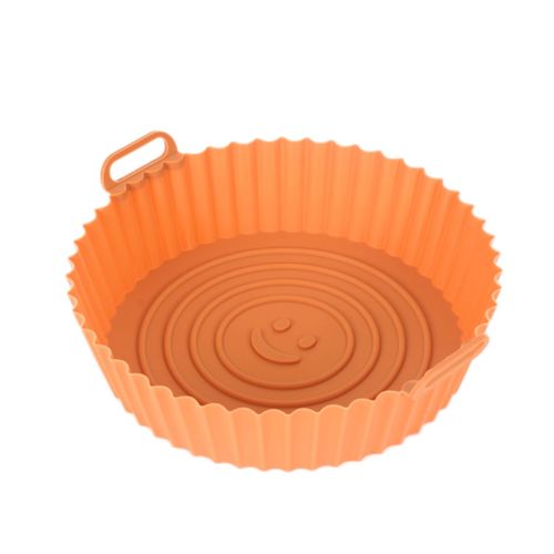 Plaque  Pizza en Silicone rutilisable, 7.5/8.5 dans le four, friteuse, plat Au rp, tapis de cuisson micro-ondes facile  nettoyer, fournitures de cuisine sans bton