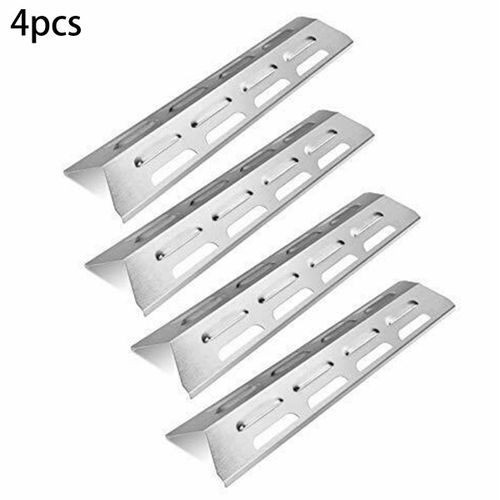 Plaque chauffante en acier inoxydable, 4 pices, plaque chauffante pour four, bouclier barbecue pour GFTIME BBQ Tek Kenmore GSF2818K SLG2007A
