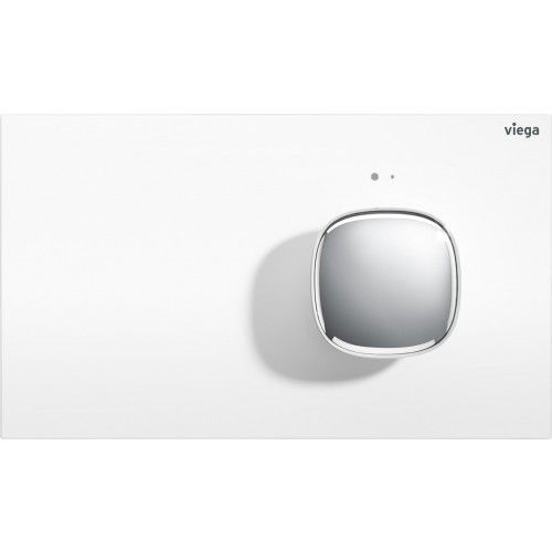 Plaque De Commande De Wc  clairage Led Visign For More 202 Pour Rservoir Encastr Prevista 8622.1 - Mtal Chrom Viega