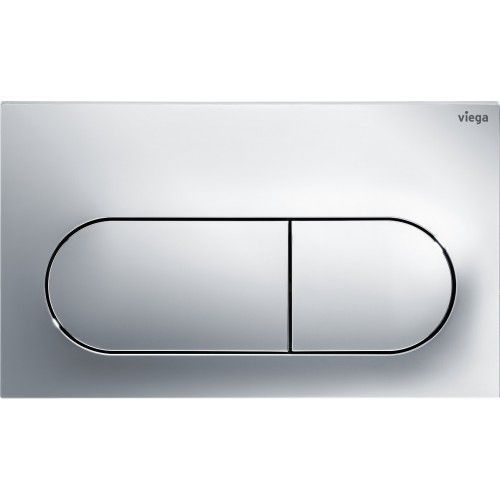Plaque De Commande De Wc Double Touche Visign For Life 6 Pour Rservoir Encastr Prevista - Chrom Viega