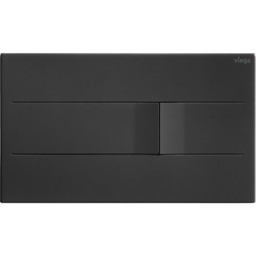 Plaque De Commande Wc Visign For More 201 Pour Rservoir Encastr Prevista 8621.1 - Acier Inox Noir Mat Viega