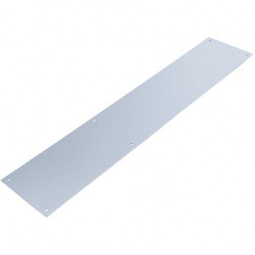 Plaque De Protection De Porte En Acier Inox Poli 8/10 - 200x730 Mm Duval