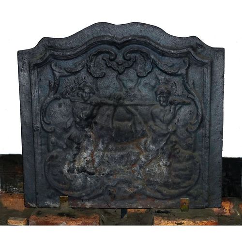 Plaque en fonte pour cheminée bricolage Rakuten