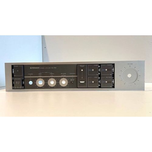 Plaque Faade Avant Aluminium Bross PIONEER SA-750 Pice Dtache Hifi Audio
