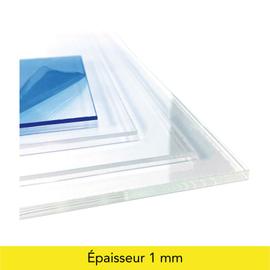 Plaque verre acrylique transparent
