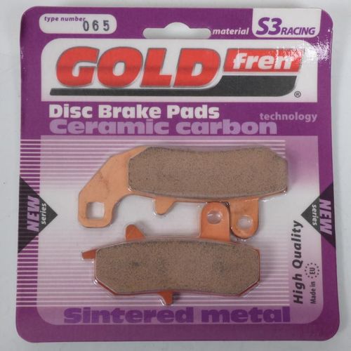 Plaquette De Frein Gold Fren Pour Moto Suzuki 650 Dr Rse 1991-1996 Ar Neuf