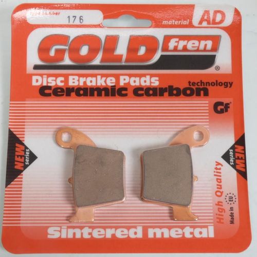 Plaquette De Frein Gold Fren Pour Pour Moto Fantic 125 Tz Mr Motard 4t 2011  2015 Ard Neuf