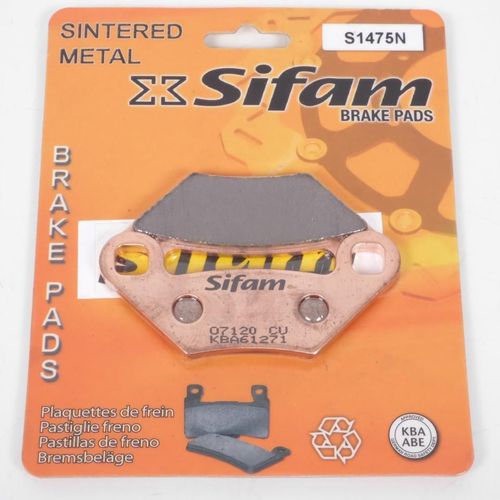Plaquette De Frein Sifam Pour Quad Polaris 330 Trail Blazer 2008  2012 Avg / Avd Neuf