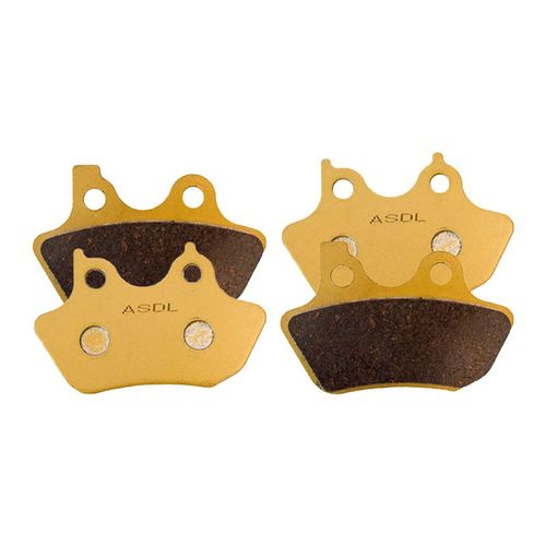 Plaquettes De Frein Avant Et Arrire Pour Moto,Pour Harley Davidson Fxst Fxsti Fxstb Fxstbi Night Train Softail Flstf Flstfi Fat Boy 2003-2011 - Type Front And Rear