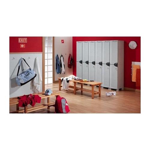 Plastiken Armoire De Rangement Space Saver 1 Porte Type Vestiaire Haute H 184 Cm