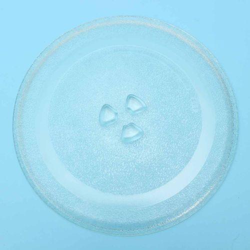 Plateau de disque en verre pour four  micro-ondes, plaque rotative universelle de 245mm  fond plat de type Y pour Midea et autres