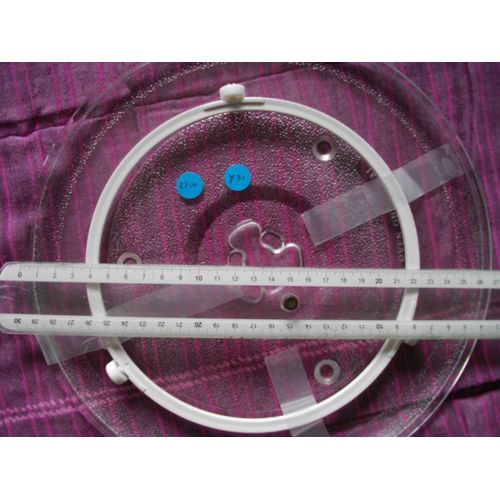 Plateau En Verre Dia 284 Ms2135 Mg557el Mg557ej Mg555t Md2642 Ms252t Ms2136fs Mb4125f Mb4135f Four Micro Onde Lg / Goldstar Md2642gtw