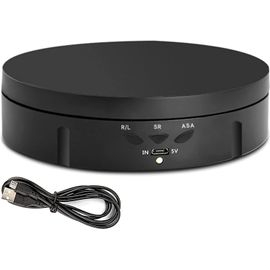 Btstil Plateau Tournant électrique 3 En 1 Rotatif à 360 Degrés