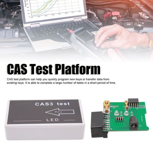 Plateforme de test CAS3, voyant LED de controle rapide, outil de programmation de cle automatique haute performance pour la maintenance