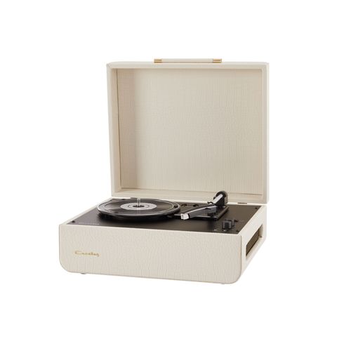 Platine Vinyle Crosley Mercury Portable Avec Bluetooth Croco Creme