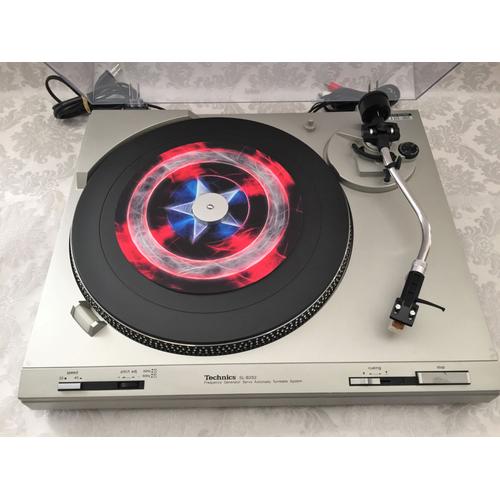 PLATINE VINYLE TOURNE-DISQUE VINTAGE TECHNICS SL-B202 TURNTABLE AUDIO ...