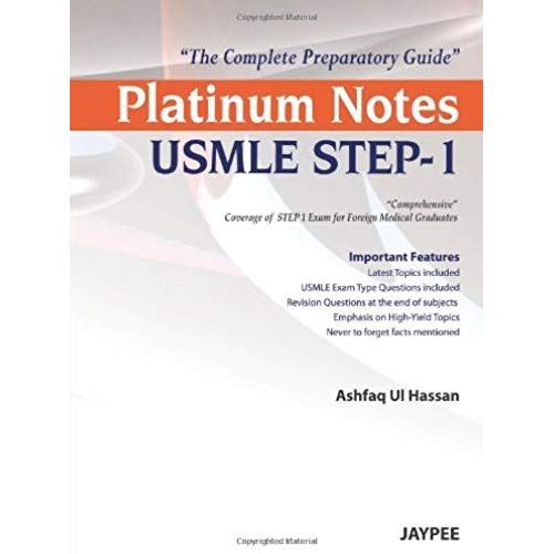 Platinum Notes Usmle Step 1    Format Broch 