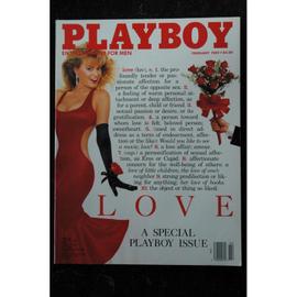 PLAYBOY US 1989 02 LOVE A Special Playboy Issue Simone Eden Michele Smith Bob Woodward