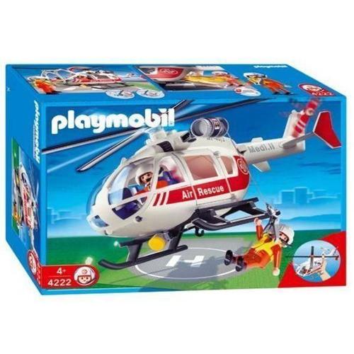 Playmobil City Action 4222 - Sauveteurs / Hlicoptre De Sauvetage