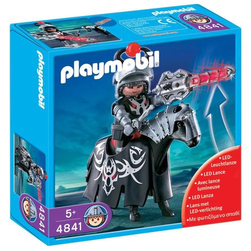 Playmobil 4841 - Cavalier Dragon Rouge Avec Lance Lumineuse