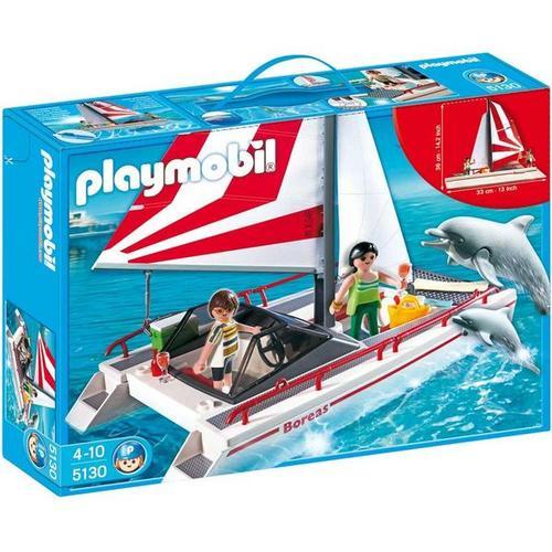 Playmobil Summer Fun 5130 - Catamaran Et Dauphins