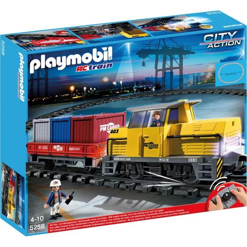 Playmobil 5258 - Train Porte-Conteneurs Radio-Command