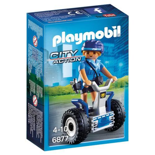 Playmobil 6877 - Policire Avec Gyropode