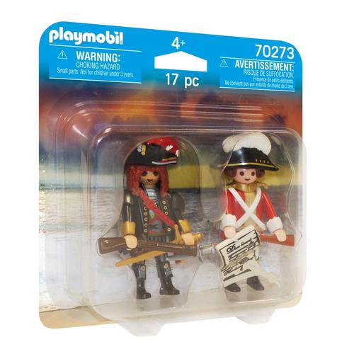Playmobil 70273 - Capitaine Pirate & Soldat