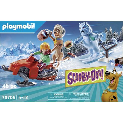 Playmobil 70706 - Scooby-Doo Avec Spectre Des Neiges