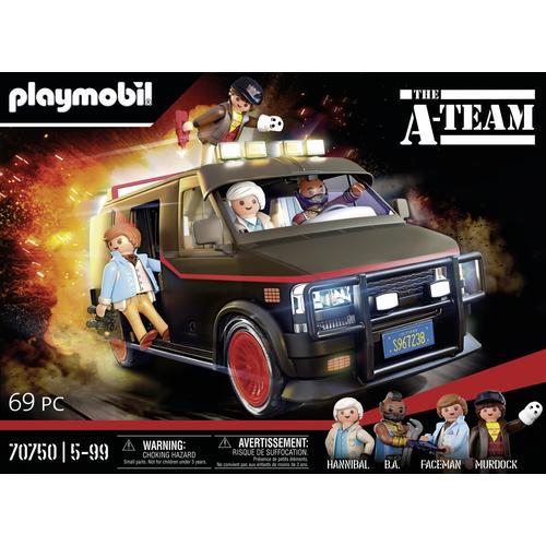Playmobil Le Fourgon De L' Agence Tous Risques 70750
