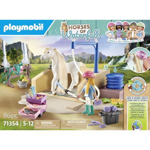 Playmobil 71354 - Isabella & Lioness Aire De Lavage