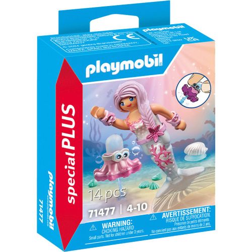 Playmobil Special Plus 71477 - Sirne Avec Pieuvre