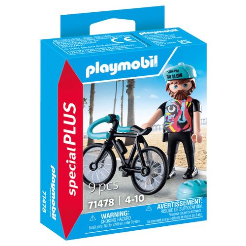 Playmobil Special Plus 71478 - Cycliste Paul