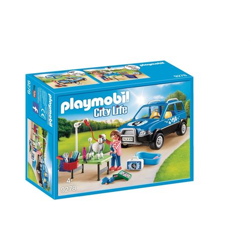 Playmobil 9278 - Toiletteuse Avec Vhicule
