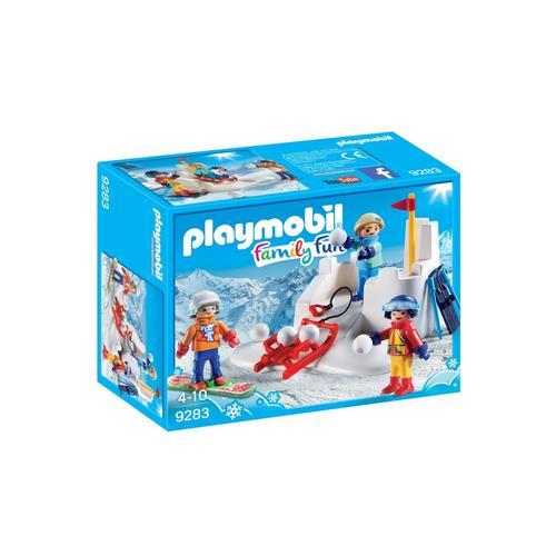 Playmobil 9283 - Enfants Avec Boules De Neige