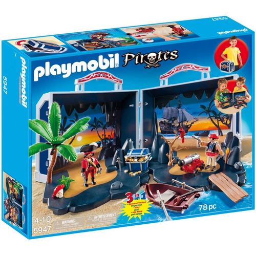 Playmobil Pirates 5947 - Coffre Transportable le Au Trsor De Pirate