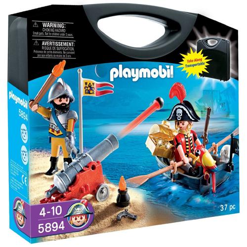 Playmobil 5894 - Valisette Pirate Et Soldat