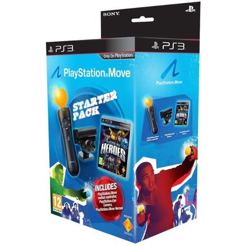Pack Dcouverte Ps Move (Manette De Dtection De Mouvements Ps Move & Heroes) Ps3