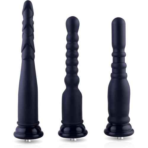 Plug Anal 3 Pices Sex Toys Anals Pour Sex Machine, Gode Anal Avec Le Systme Kliclok, Anal Plug Pour Love Machine, Gode Ceinture Anale Couple Pour Hommes Et Femmes- - Jouet Anal