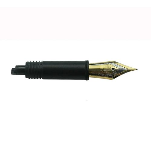 Plumes De Stylo Plume 14 Dian,Noir,Argent,Bleu,Pointes De Rechange Pour Fort Noire 14 Dian,6013 Stylos Originaux Ef,F,Courbs,2 Pices,3 Pices - Type Golden(Golden Nib)-F And Bent
