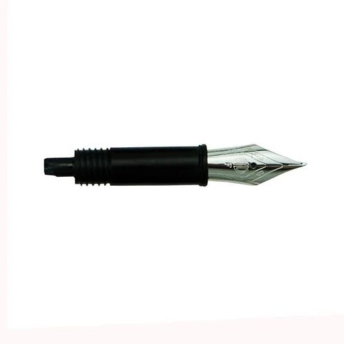 Plumes De Stylo Plume 14 Dian,Noir,Argent,Bleu,Pointes De Rechange Pour Fort Noire 14 Dian,6013 Stylos Originaux Ef,F,Courbs,2 Pices,3 Pices - Type Silver(Silver Nib)-F And Bent