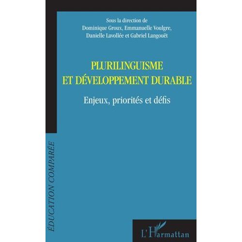 Plurilinguisme Et Dveloppement Durable  