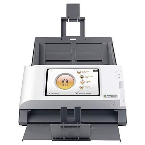 Plustek eScan A350 Enterprise 600 x 600 DPI ADF + Manual feed scanner Noir, Blanc A4 - Scanners (600 x 600 DPI, 48 bit, 24 bit, 16