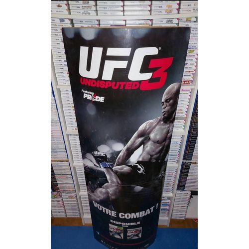 Plv Pos Ufc 3 Undisputed Featuring Pride Ps3 Xbox 360 Stand Standee Store Totem